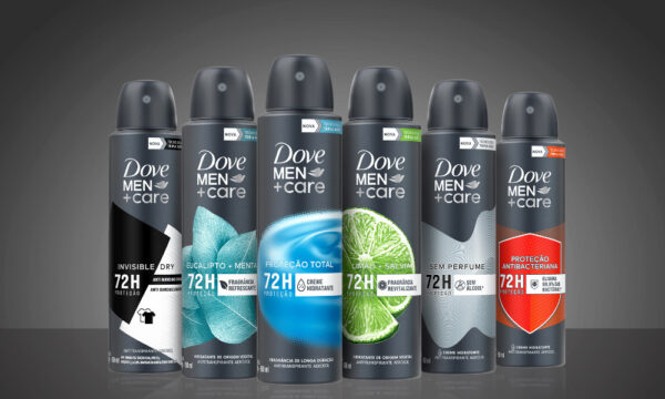 Dove Men Care renova linha de desodorantes