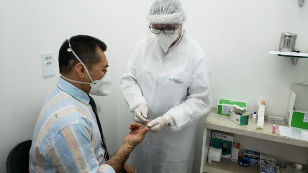 Imagem relacionada a: Grupo Tapajós reforça operação para testes da Covid