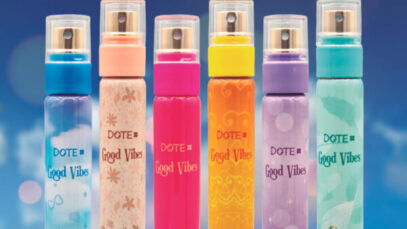 Dote espalha positividade com colônias Good Vibes