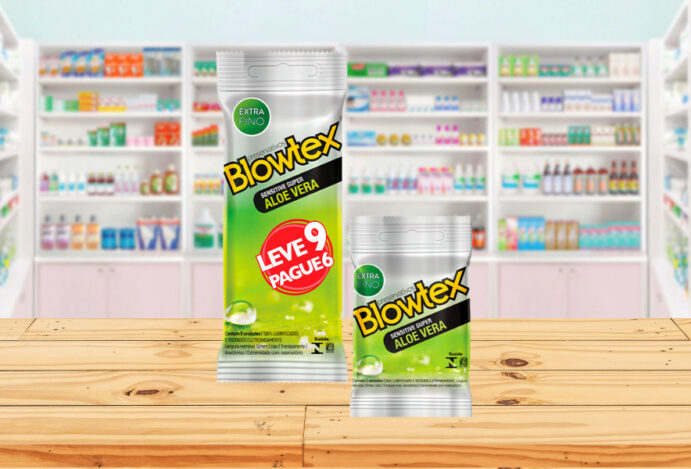 Blowtex com aloe vera e mais sensibilidade