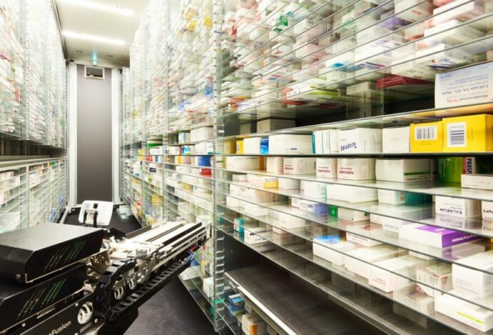 robotização em farmácias