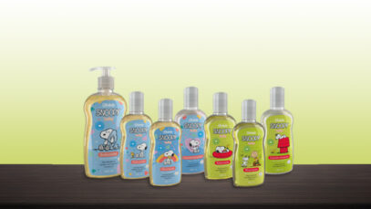 Snoopy é a estrela da nova linha da Cottonbaby