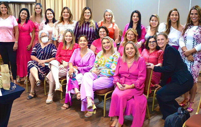 Mulheres farmacêuticas