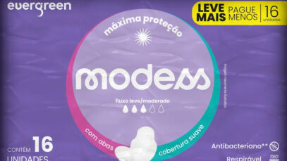 Marca Modess volta ao varejo após 15 anos