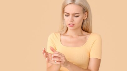 Formigamento nas mãos