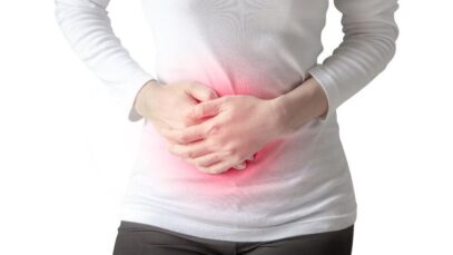 dor no pé da barriga