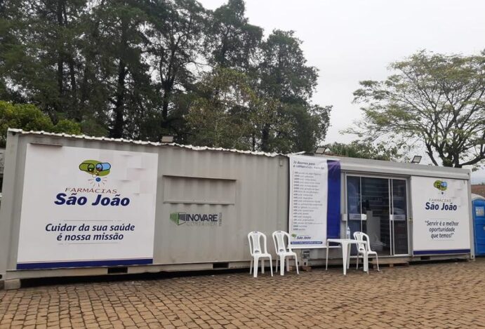 Farmácia-contêiner