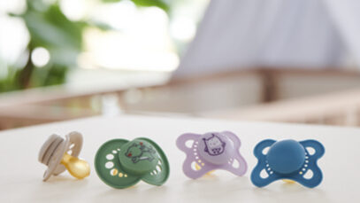 Chupeta MAM Baby une sustentabilidade e tecnologia