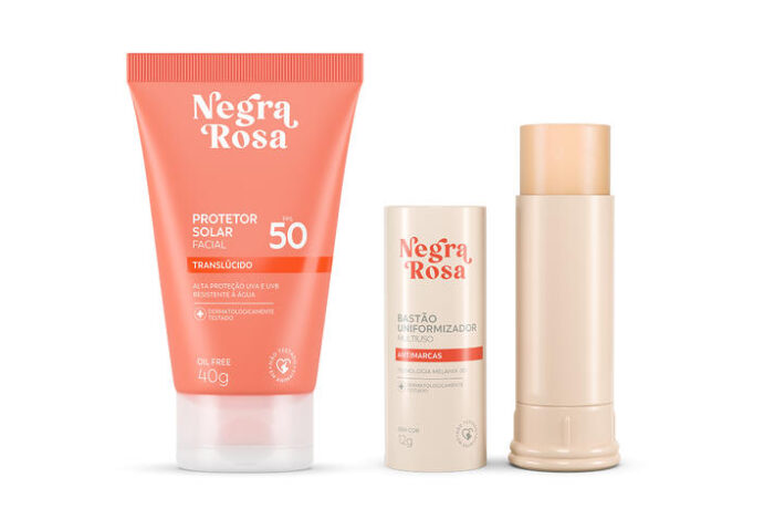 Negra Rosa amplia portfólio para pele negra