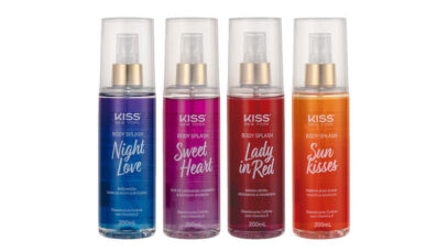 Kiss New York lança body splash