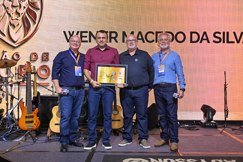 Wener Macedo da Silva foi outro vencedor do Leão de Ouro