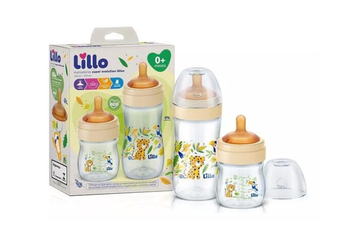 Imagem relacionada a: Lillo lança mamadeira com bico 100% natural