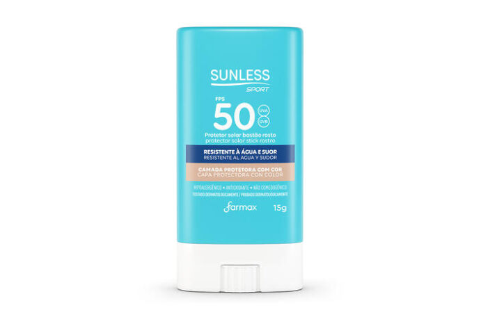 Sunless lança protetor solar no formato stick