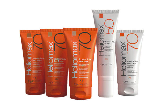 FQM lança linha de fotoproteção facial Heliomax