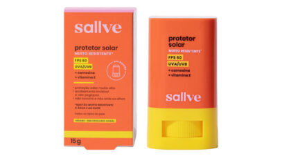 Sallve lança protetor solar em bastão