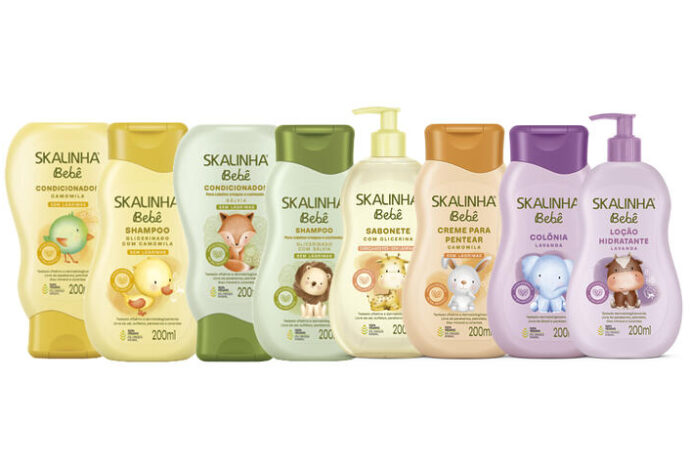 Skala repagina sua linha infantil