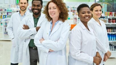 liderança na farmácia