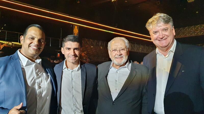 Equipe Abrafad Adão Fonseca, Douglas Silva e Nilson Ribeiro