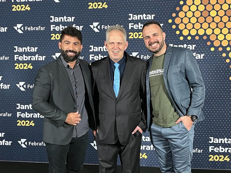 Maxinutri veio prestigiar o evneto, que atraiu quase 1,6 mil convidados