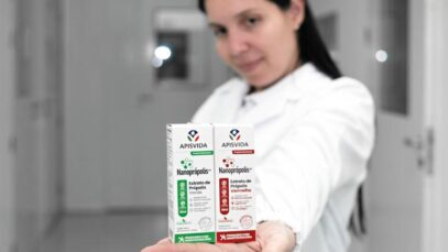 Nanoprópolis da APISVIDA chega ao varejo farmacêutico