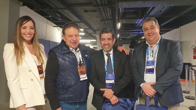 Adriana Gomes, Modesto Araujo, Alex Campos e Eduardo Cavalcanti – encontro de amigos