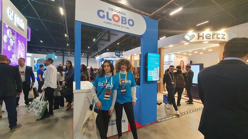 Drogarias Globo – Ativações das redes fazem sucesso no evento