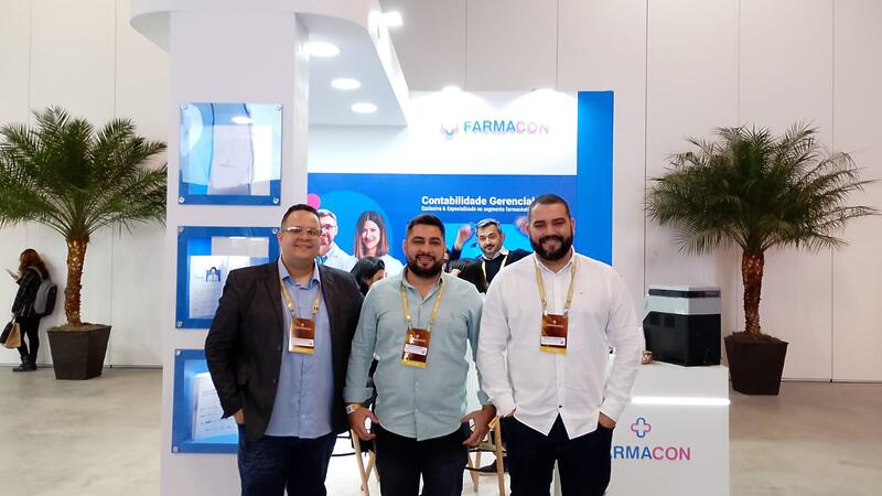 O trio da Farmacon, Leandro Curado, Sérgio Vianna e Marcus Cordeiro, defende o conceito de inteligência tributária