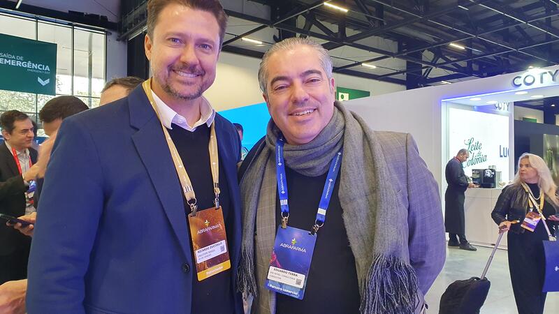 Ricardo Zuccollo (Unilever) e Eduardo Terra (BTR Retail) prestigiam o evento