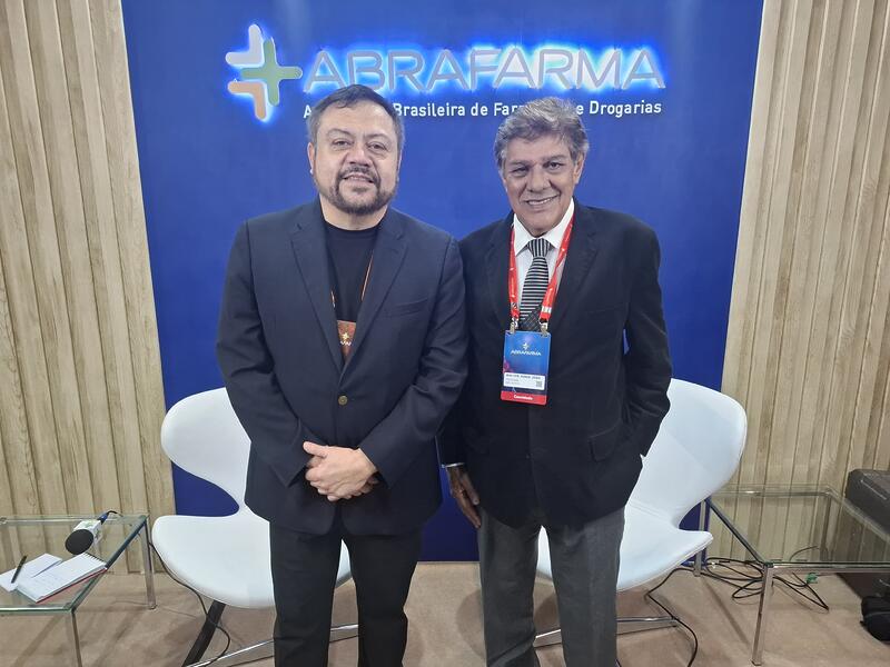 Sergio Mena Barreto e Walter Jorge João – Abrafarma e CFF em sintonia