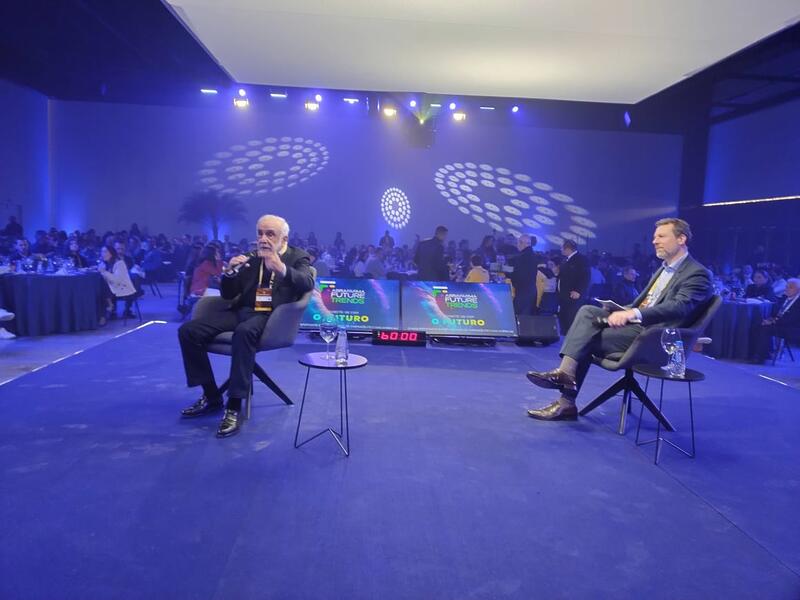 Vicente Falconi e Alexandre Ribas, da Falconi, partilharam ensinamentos sobre ciência de dados e governança