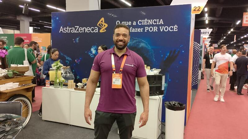 Carlos Rocha, gerente da AstraZeneca