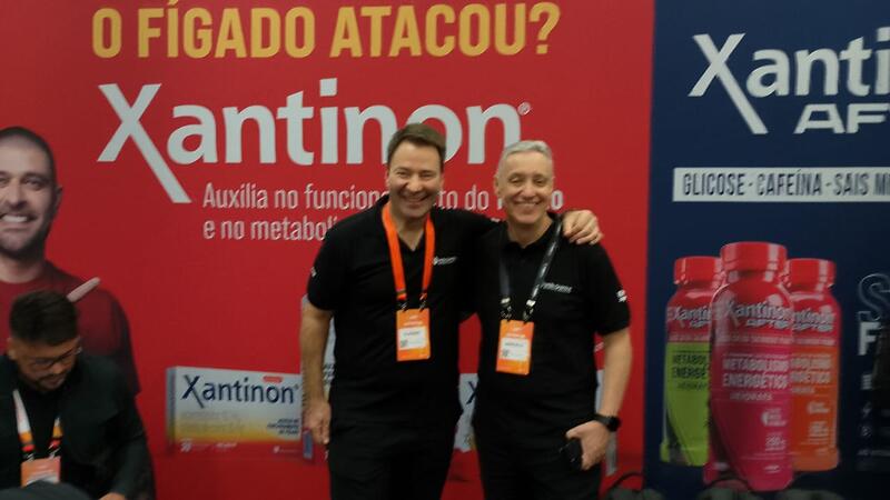 Claudio Vagliengo, diretor comercial, e Marcelo Pontello, gerente de marketing da União Química