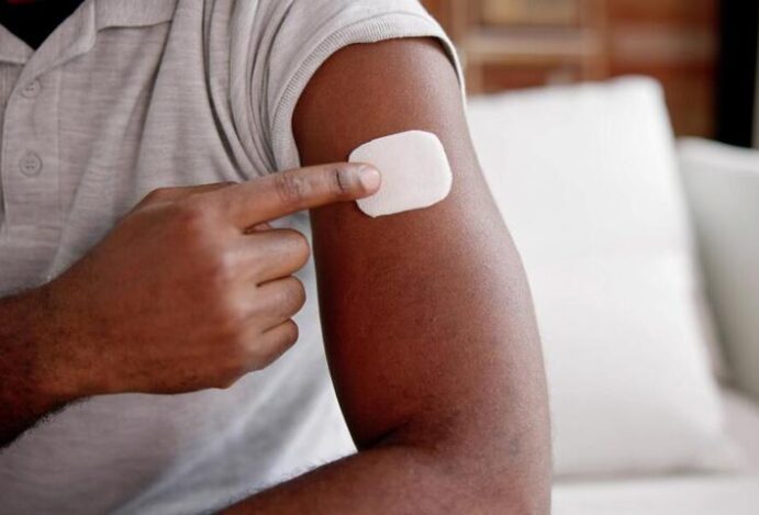 Falta de adesivos de nicotina