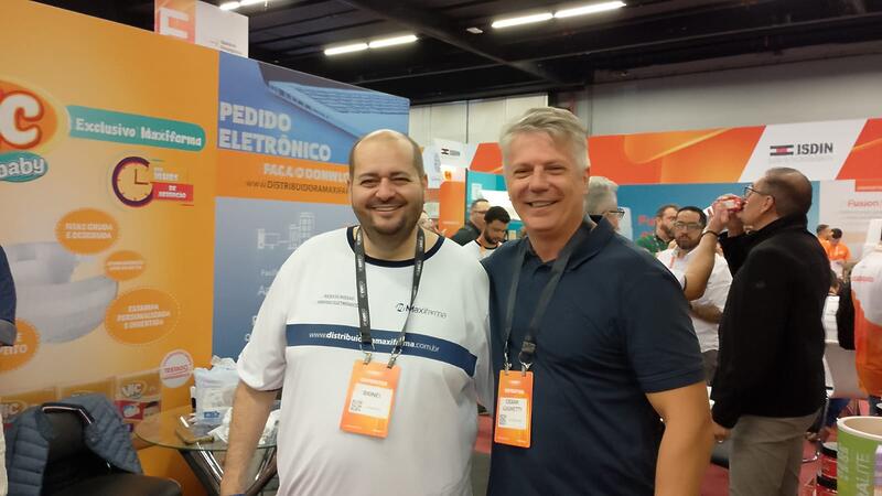 Sidnei Mendonça e Cesar Luchetti, da Maxifarma