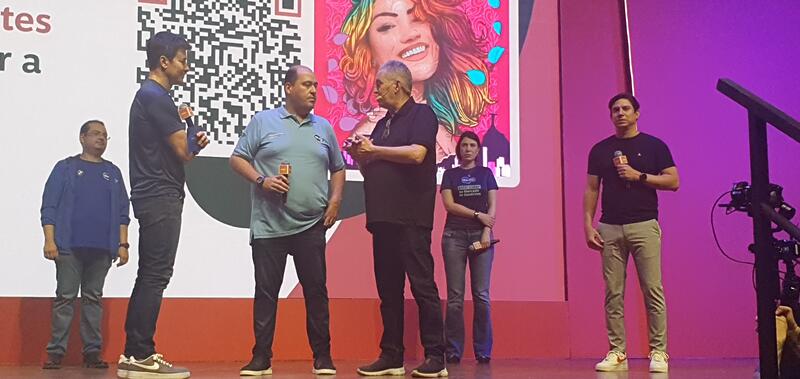 Vice-presidente da EMS, Marcus Sanchez, doa R$ 50 mil para o Projeto Sementes do Bem