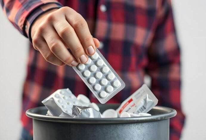 Descarte correto de medicamentos