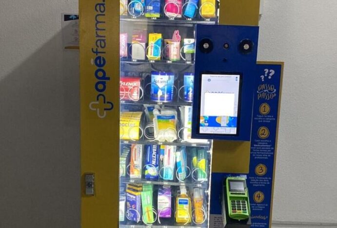 Medicamentos em vending machines