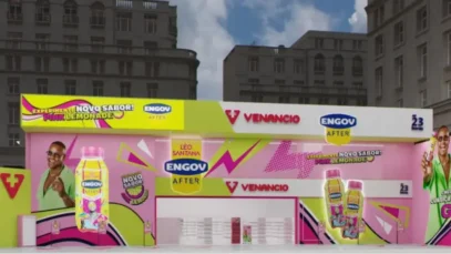 Engov envelopa farmácias para divulgar novo sabor Engov envelopa farmácias para divulgar novo sabor