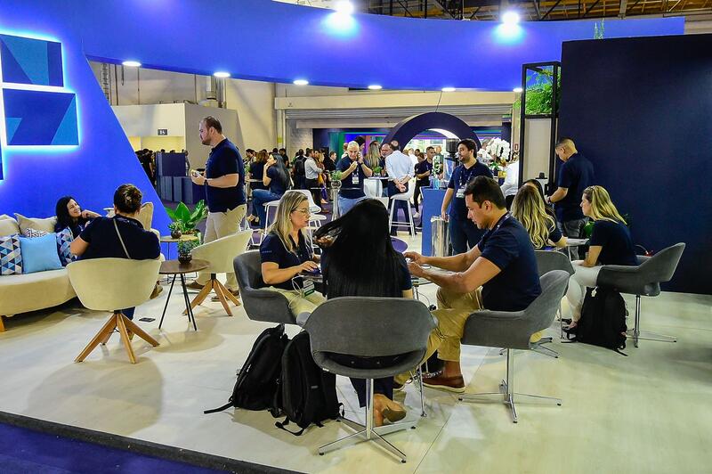 Áreas de convivência abriram espaço para o relax, mas também para reuniões de negócios