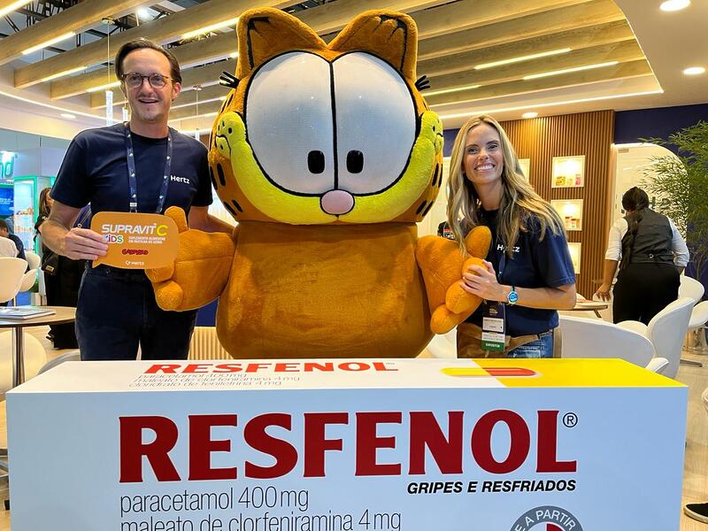 Arthur Herrz (CEO) e Roberta Diehl (marketing) da Hertz – mais lancamentos em 2024