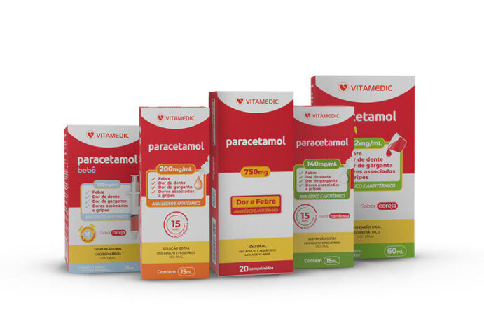 Linha de paracetamol
