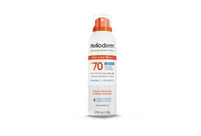 HELIODERM Hertz, FPS 70, protetor solar