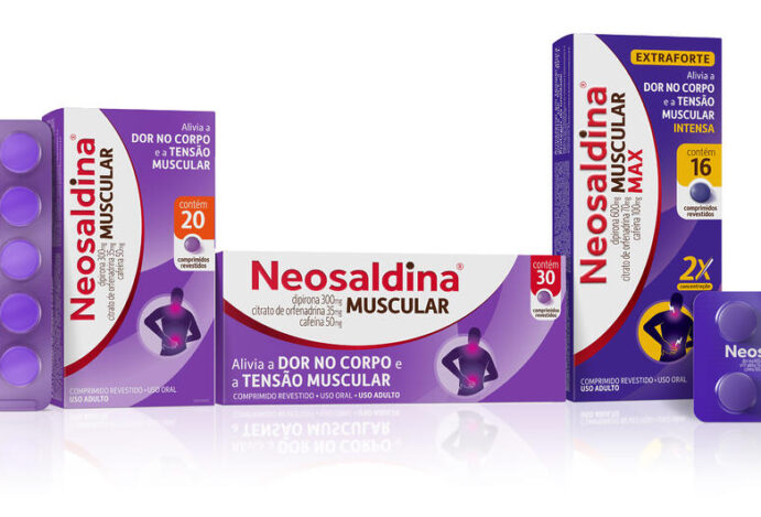 Hypera amplia Neosaldina com linha para dor muscular